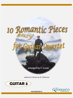 cover image of 10 Romantic Pieces for Guitar Quartet (GUITAR 3)